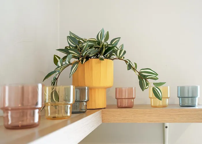 לינה וארוחת בוקר Funky Penthouse Center קובנה